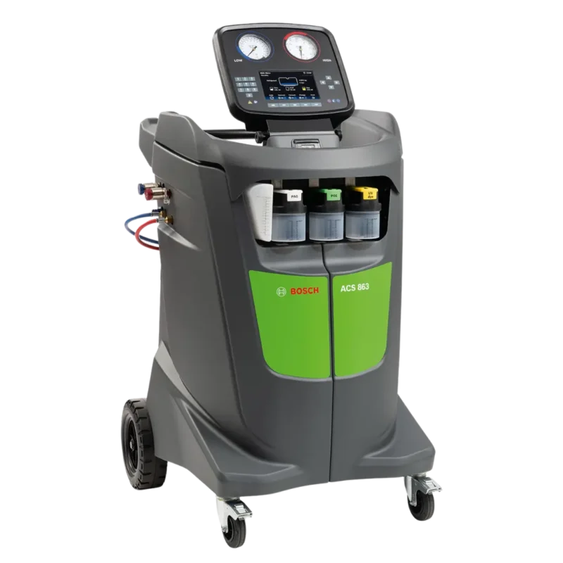 BOSCH ACS 863  R1234 yf GAZLI KLİMA GAZI DOLUM CİHAZI (GAZ TEŞHİS SİSTEMLİ)