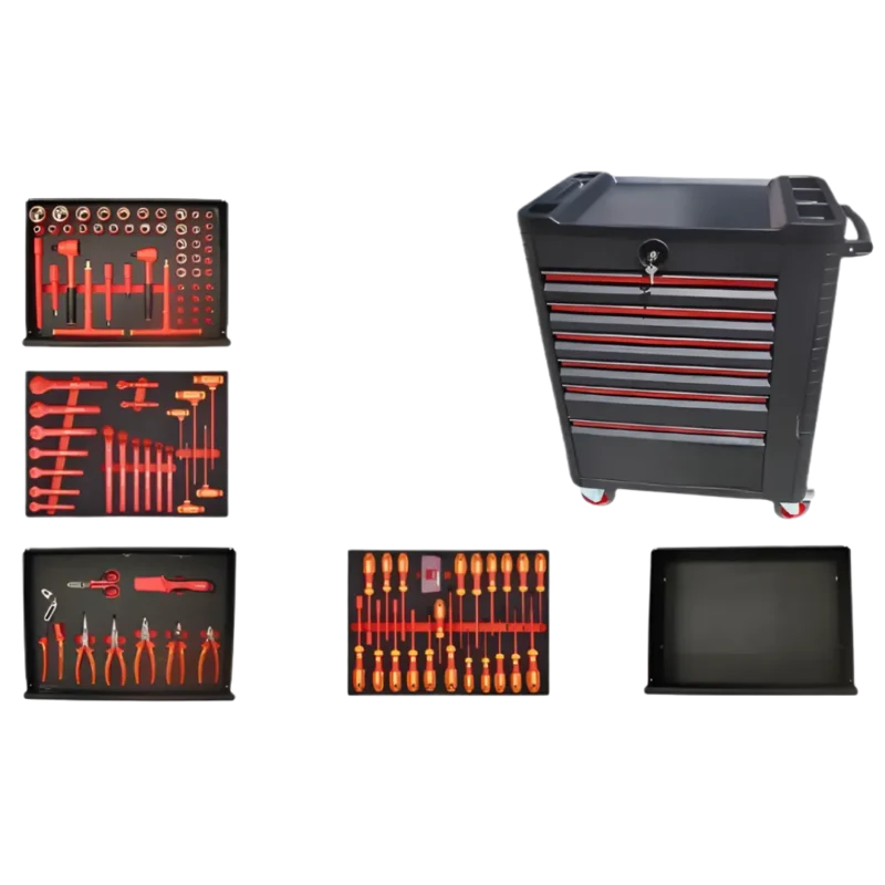 CETA FORM A50EV-132A01 132 PARÇA ELEKTRİKLİ / HİBRİT OTOMOTİV ALETİ TAKIM ARABASI