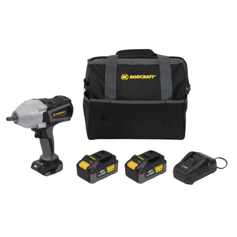 RODCRAFT RC9077K4 ŞARJLI SOMUN SÖKME  1150 Nm | 1/2 DARBELİ TABANCA SETİ