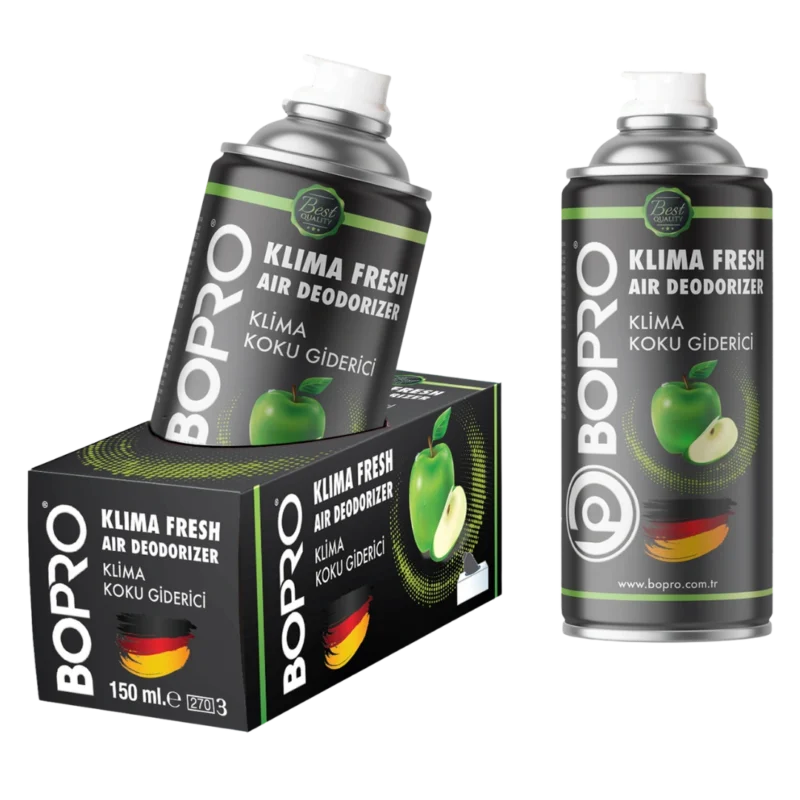 BOPRO KLİMA FRESH SPREY ELMALI 150 ML