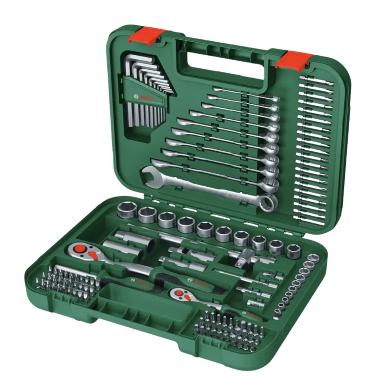 BOSCH GELİŞMİŞ ÇOK AMAÇLI MONTAJ EL ALETİ SETİ 132 PARÇA