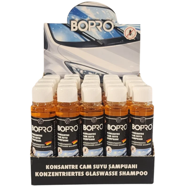 BOPRO KONSANTRE CAM SUYU ŞAMPUANI 32ML (25 Lİ PAKET)