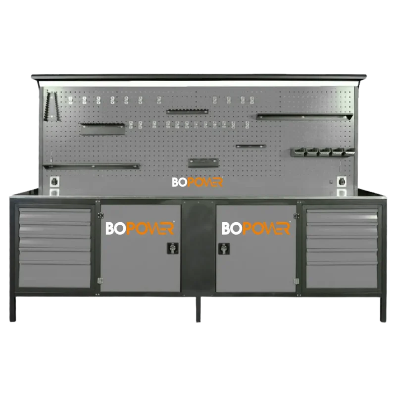 BOPOWER  2.40MT 10 ÇEKMECELİ SANAYİ / ATÖLYE ÇALIŞMA TEZGAHI