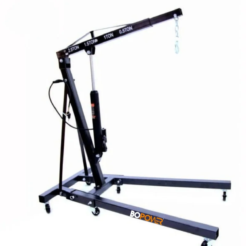 BOPOWER 2 TON KATLANIR HİDROLİK VİNÇ ( CARASKAL )