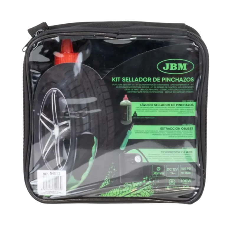 JBM LASTİK TAMİR KİTİ KOMPRESÖRLÜ SIVI SEALANT SETİ