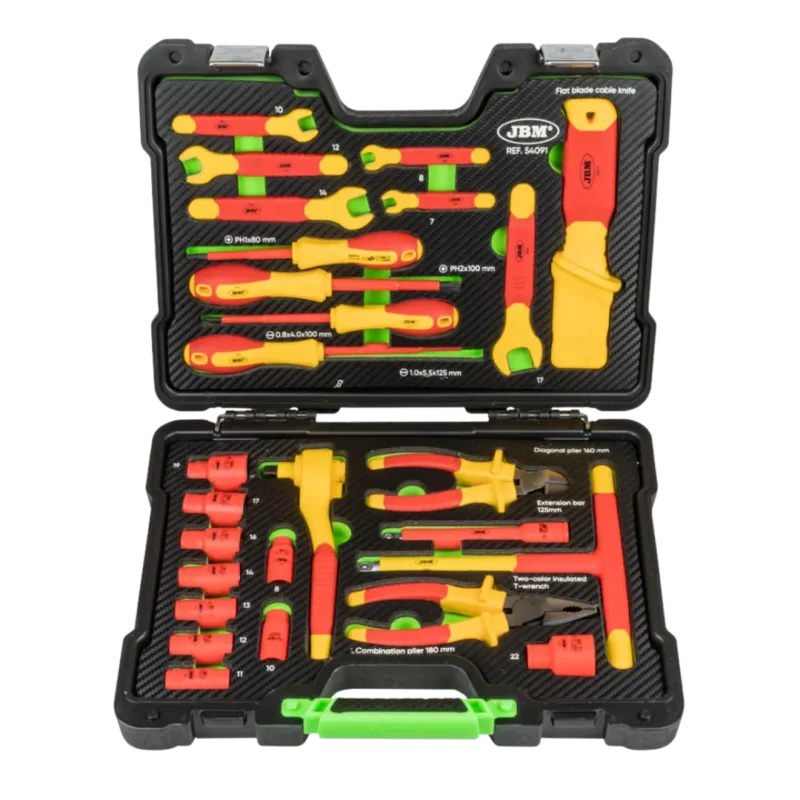 JBM İZOLELİ EL ALETLERİ SETİ 26 PARÇA  (VDE 1000V)