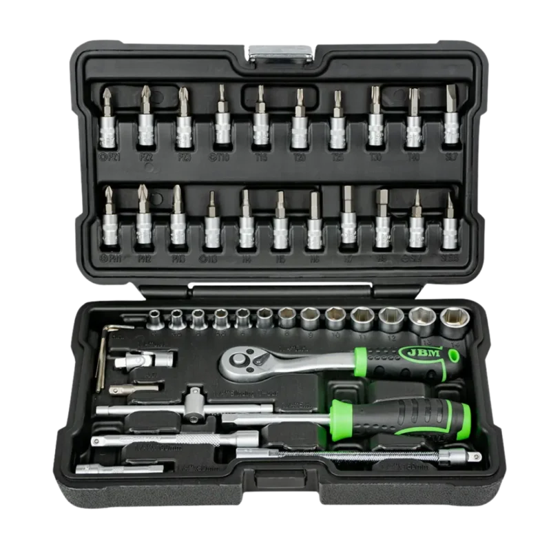 JBM  46 PARÇA LOKMA TAKIMI  1/4” PROFESYONEL SET