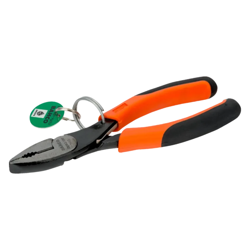 BAHCO GÜVENLİK HALKALI KOMBİNE PENSE 180 mm